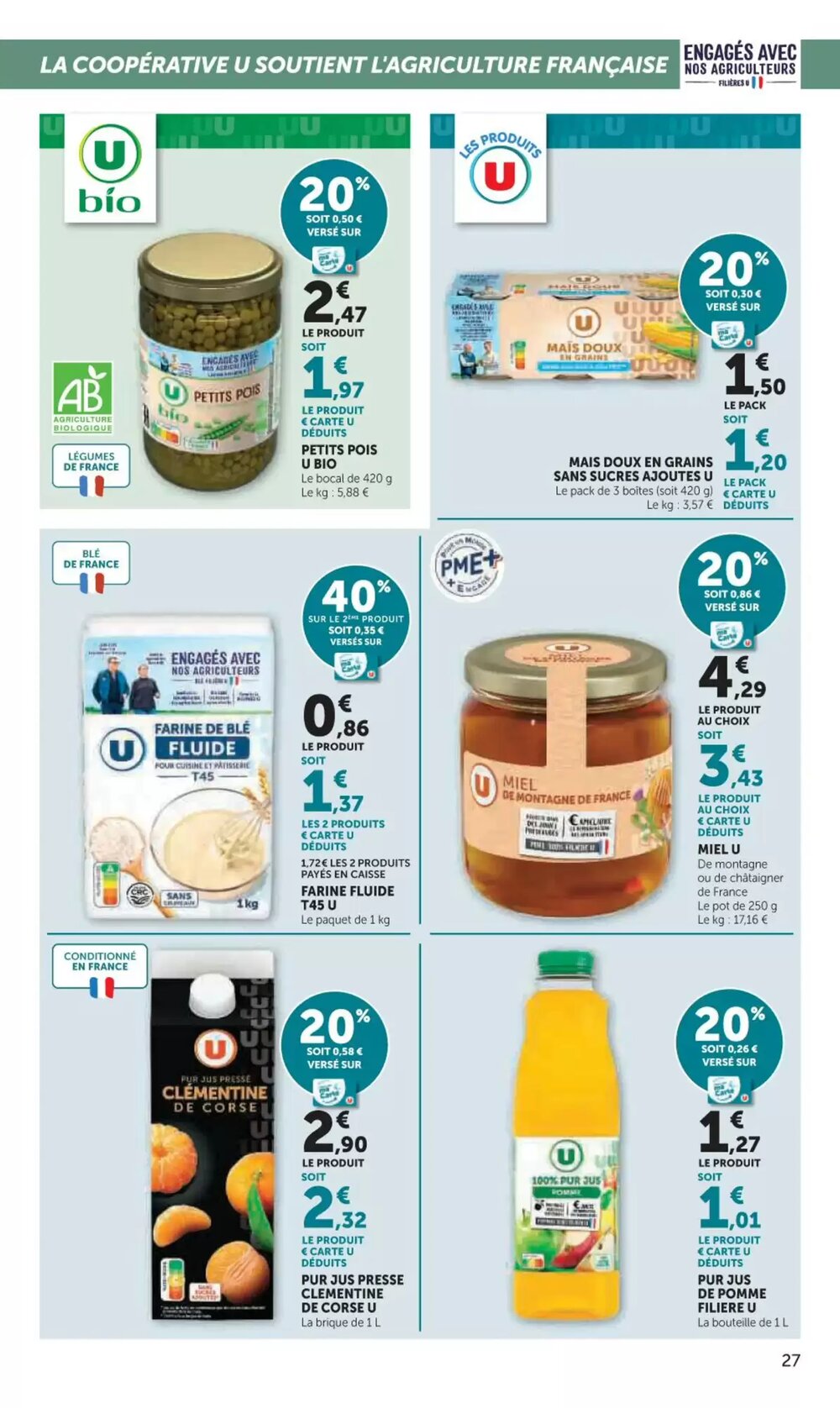 Prospectus promotionnel Hyper U valable à partir du 24/02/2026 - Page 27.