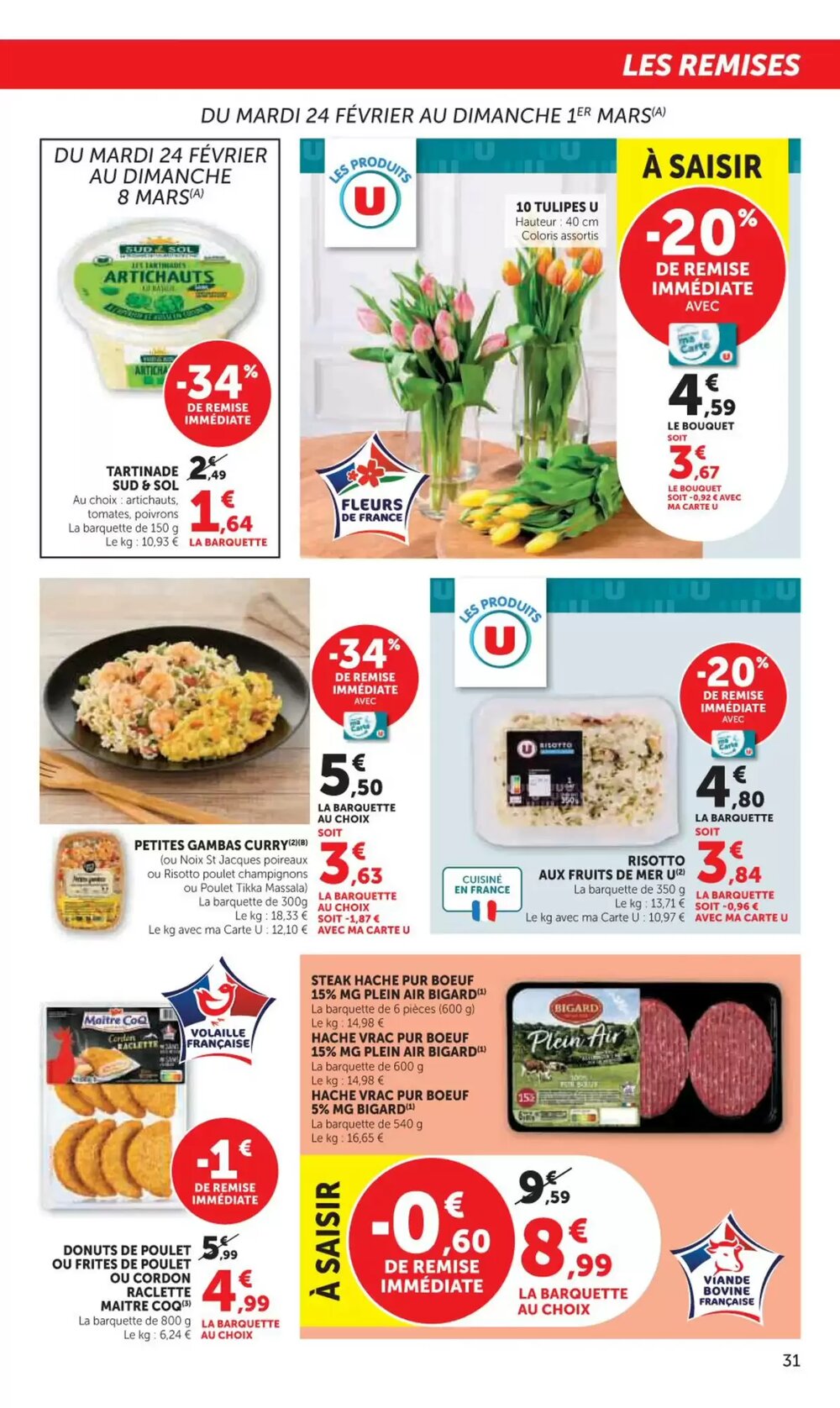 Prospectus promotionnel Hyper U valable à partir du 24/02/2026 - Page 31.