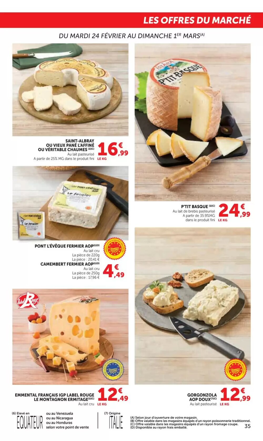 Prospectus promotionnel Hyper U valable à partir du 24/02/2026 - Page 35.