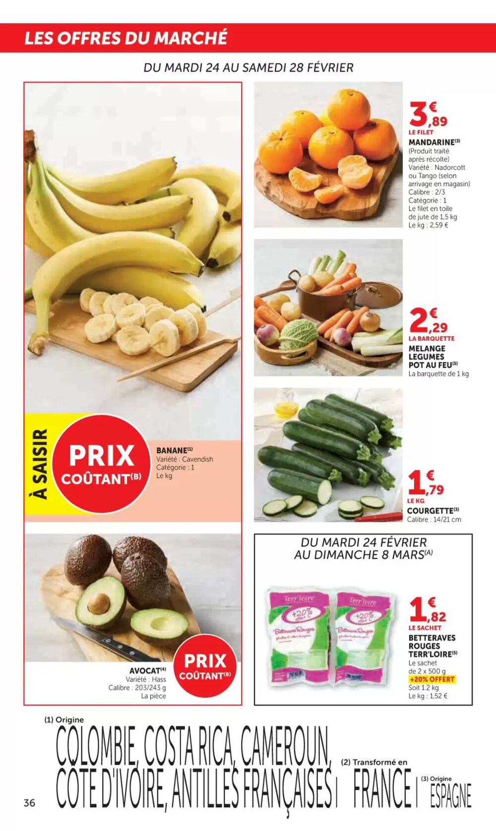 Prospectus promotionnel Hyper U valable à partir du 24/02/2026 - Page 36.