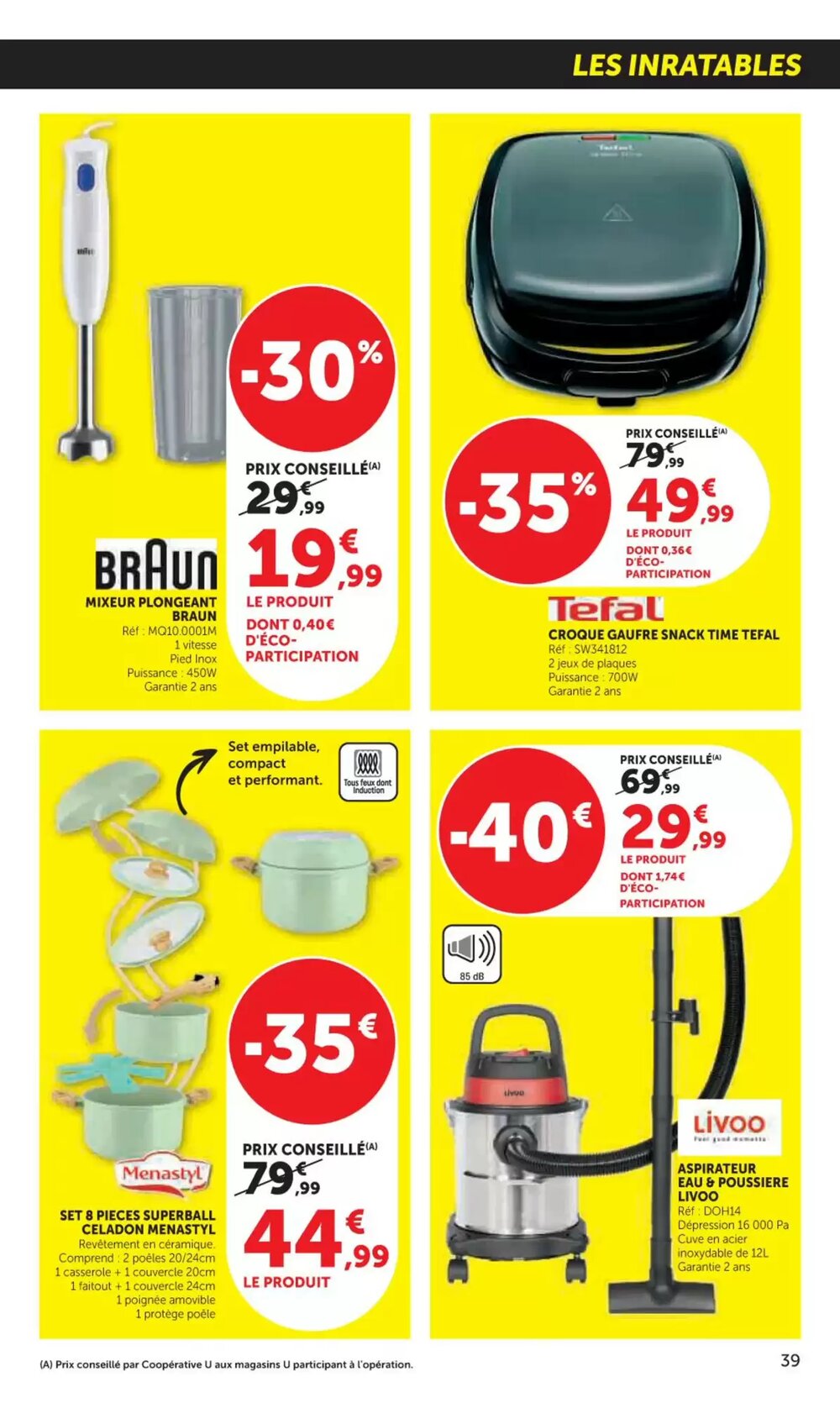 Prospectus promotionnel Hyper U valable à partir du 24/02/2026 - Page 39.