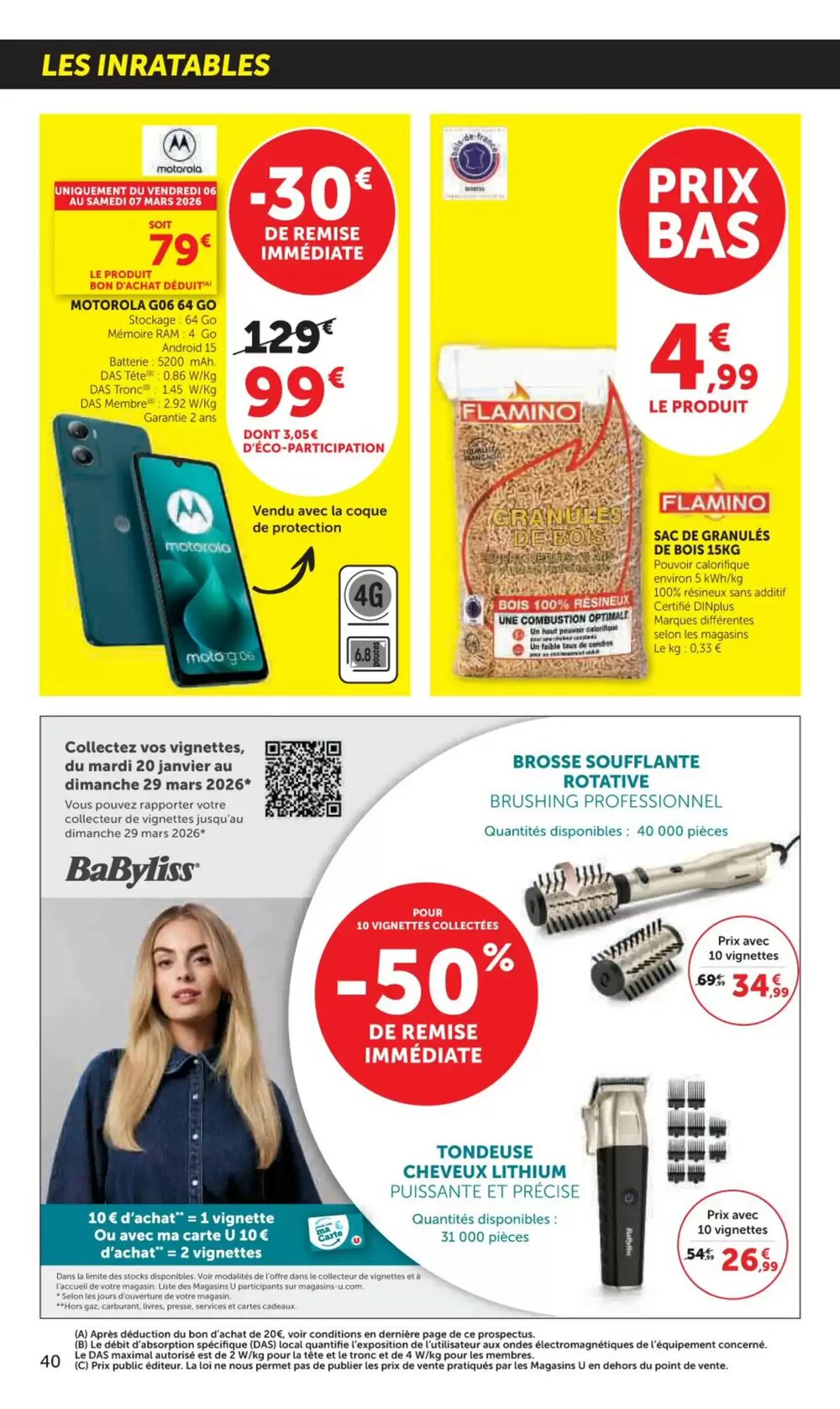 Prospectus promotionnel Hyper U valable à partir du 24/02/2026 - Page 40.