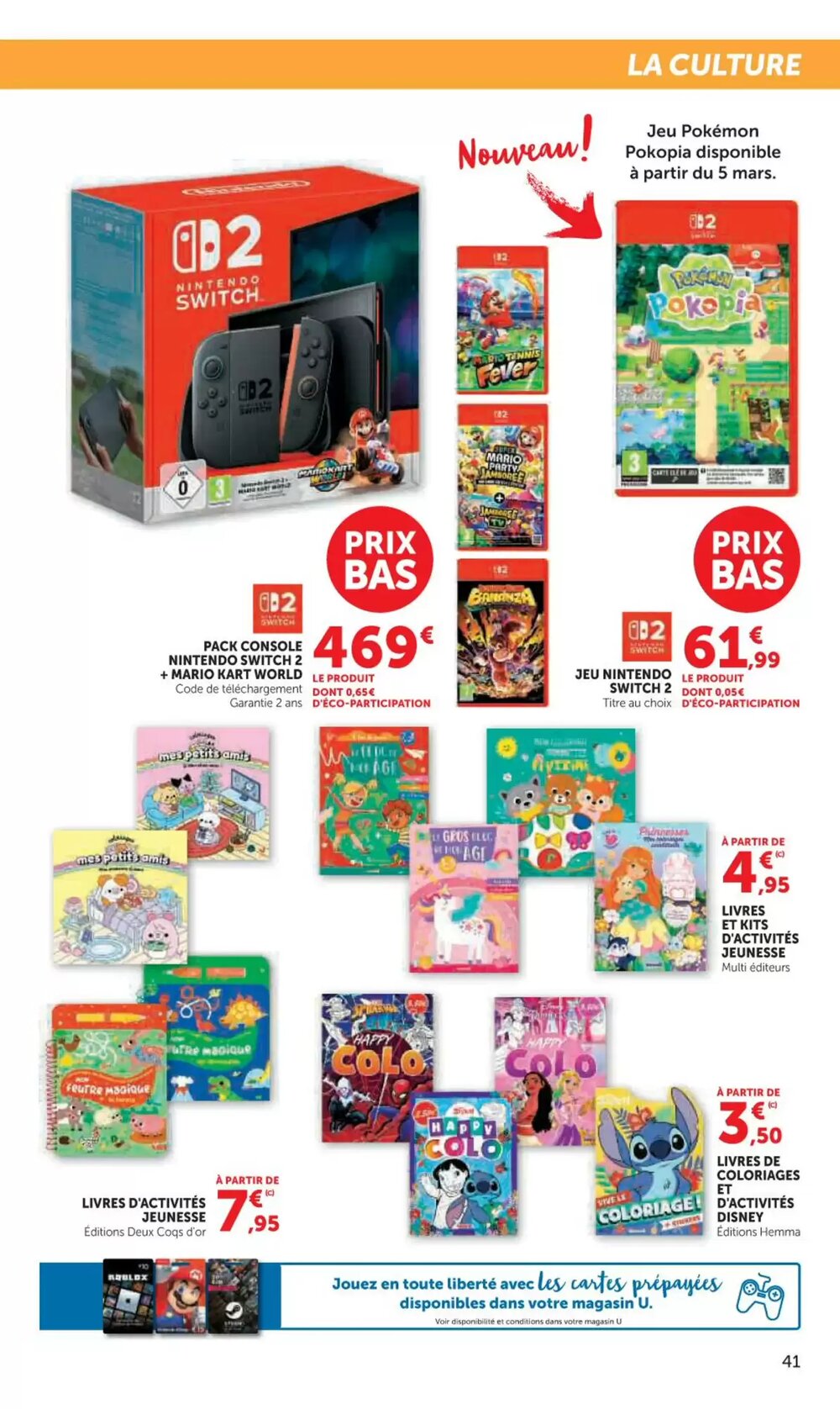 Prospectus promotionnel Hyper U valable à partir du 24/02/2026 - Page 41.