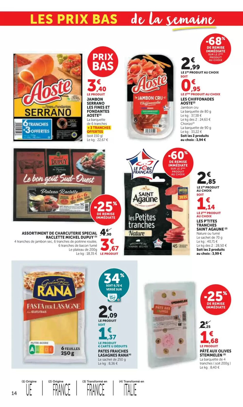 Prospectus promotionnel Super U valable à partir du 24/02/2026 - Page 14.