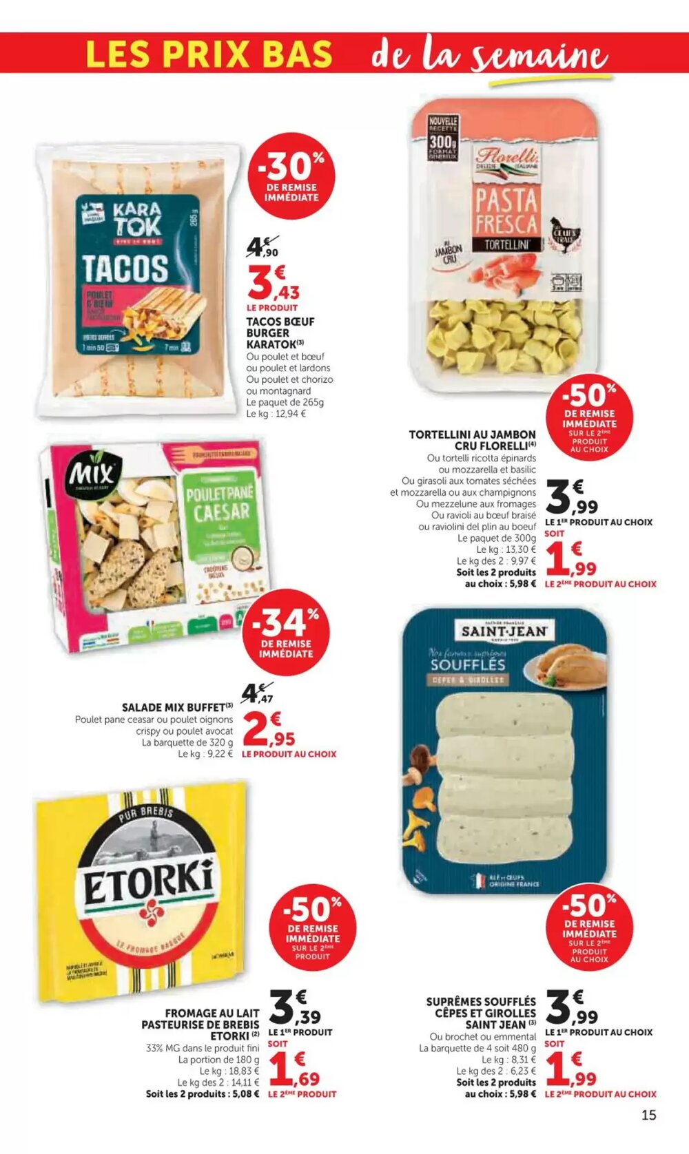 Prospectus promotionnel Super U valable à partir du 24/02/2026 - Page 15.