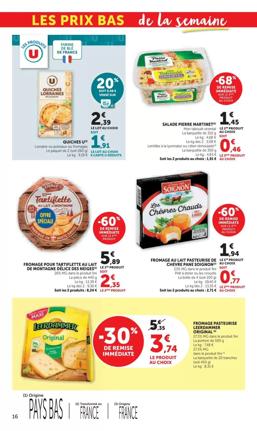 Prospectus promotionnel Super U valable à partir du 24/02/2026 - Page 16.