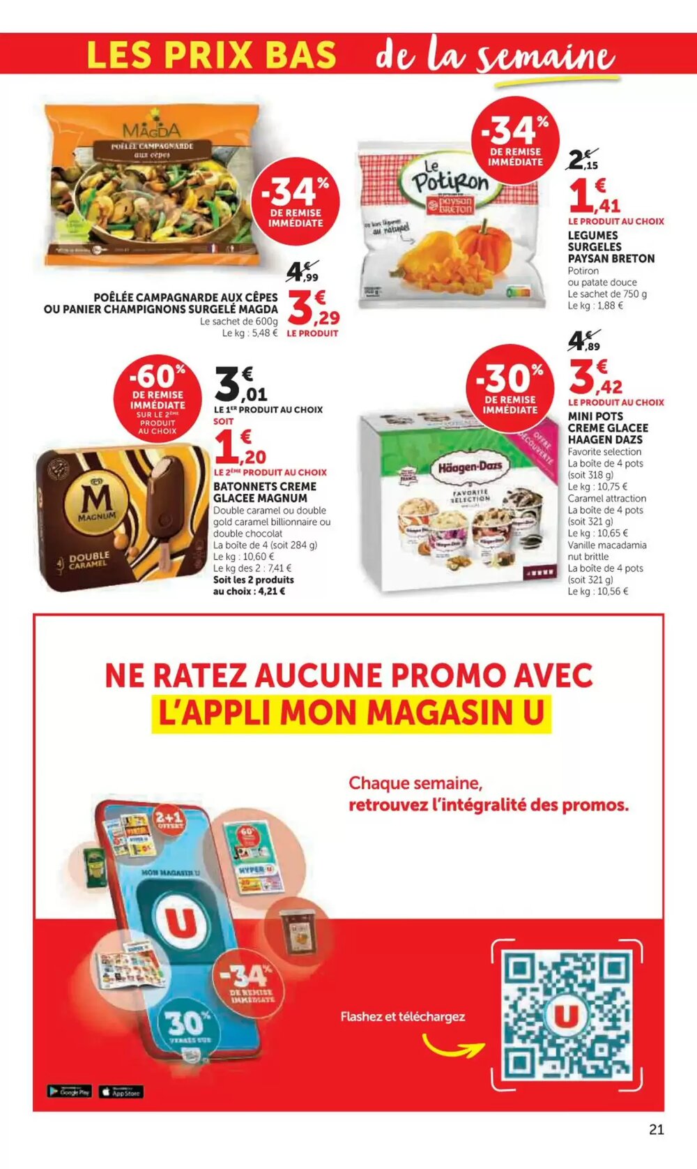 Prospectus promotionnel Super U valable à partir du 24/02/2026 - Page 21.