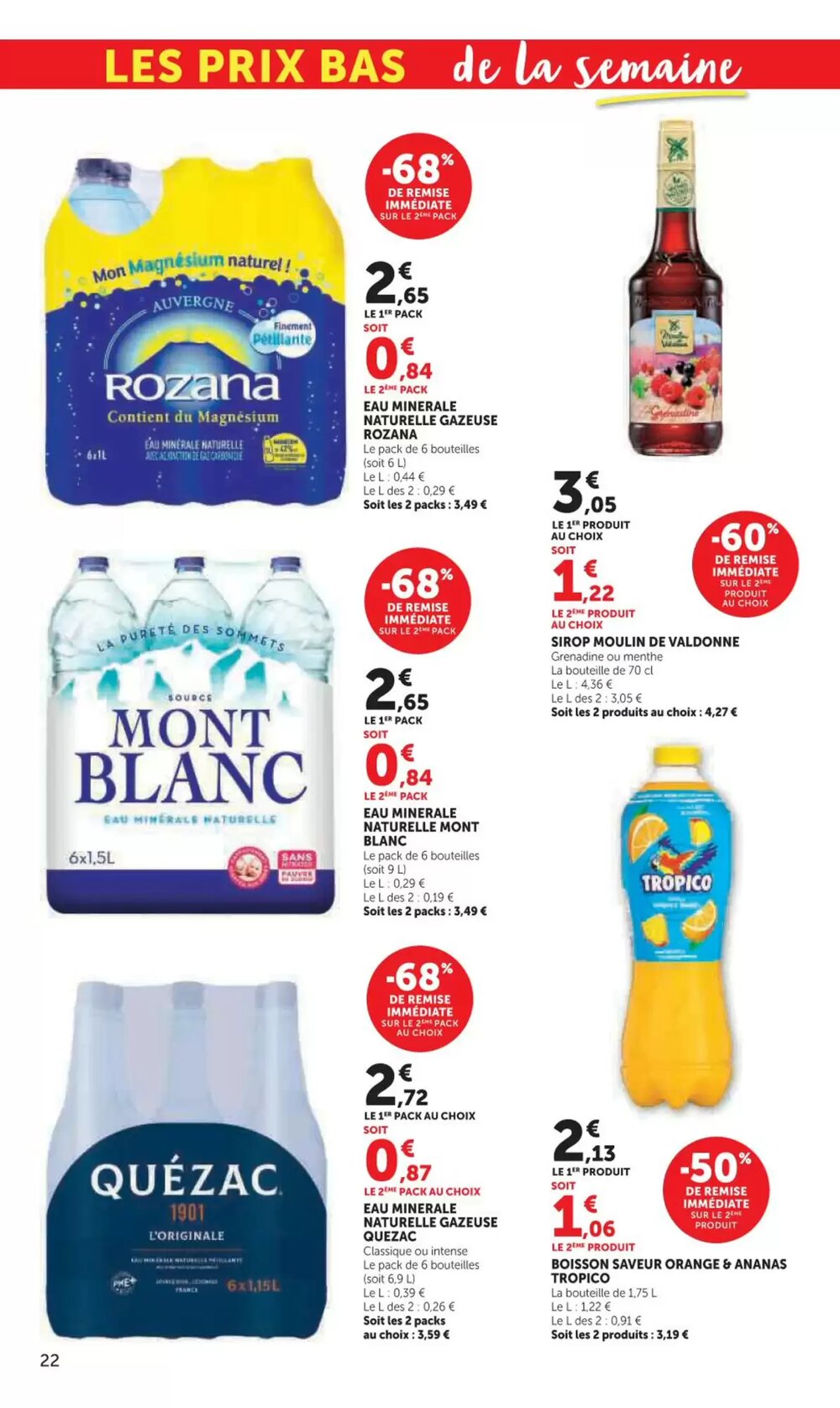 Prospectus promotionnel Super U valable à partir du 24/02/2026 - Page 22.