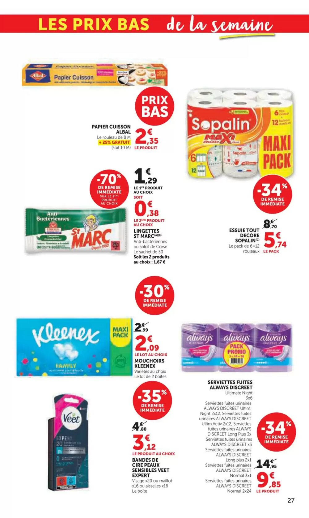 Prospectus promotionnel Super U valable à partir du 24/02/2026 - Page 27.