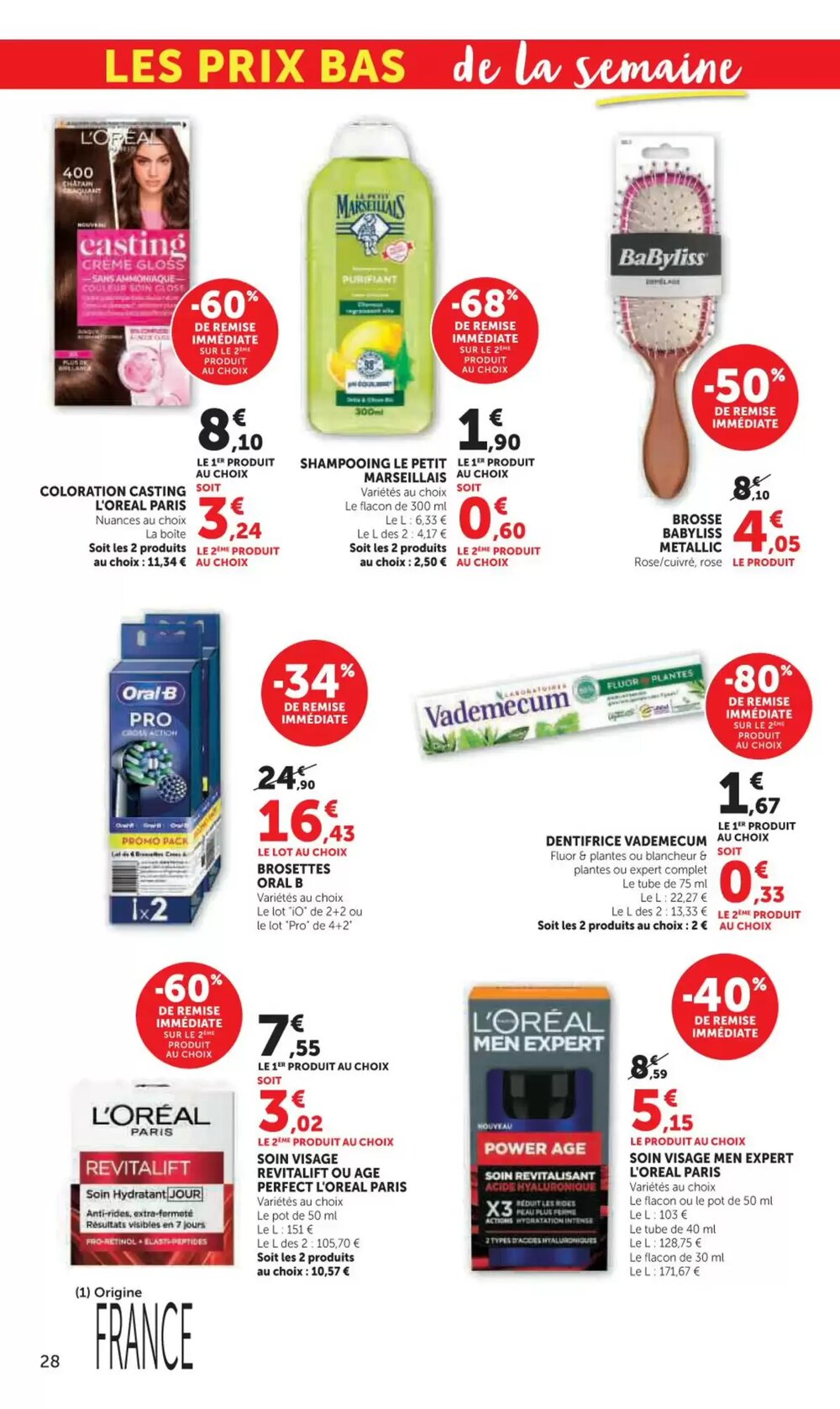 Prospectus promotionnel Super U valable à partir du 24/02/2026 - Page 28.