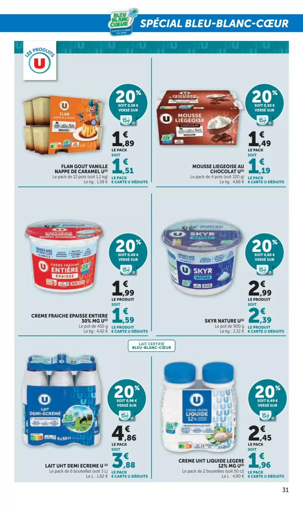 Prospectus promotionnel Super U valable à partir du 24/02/2026 - Page 31.