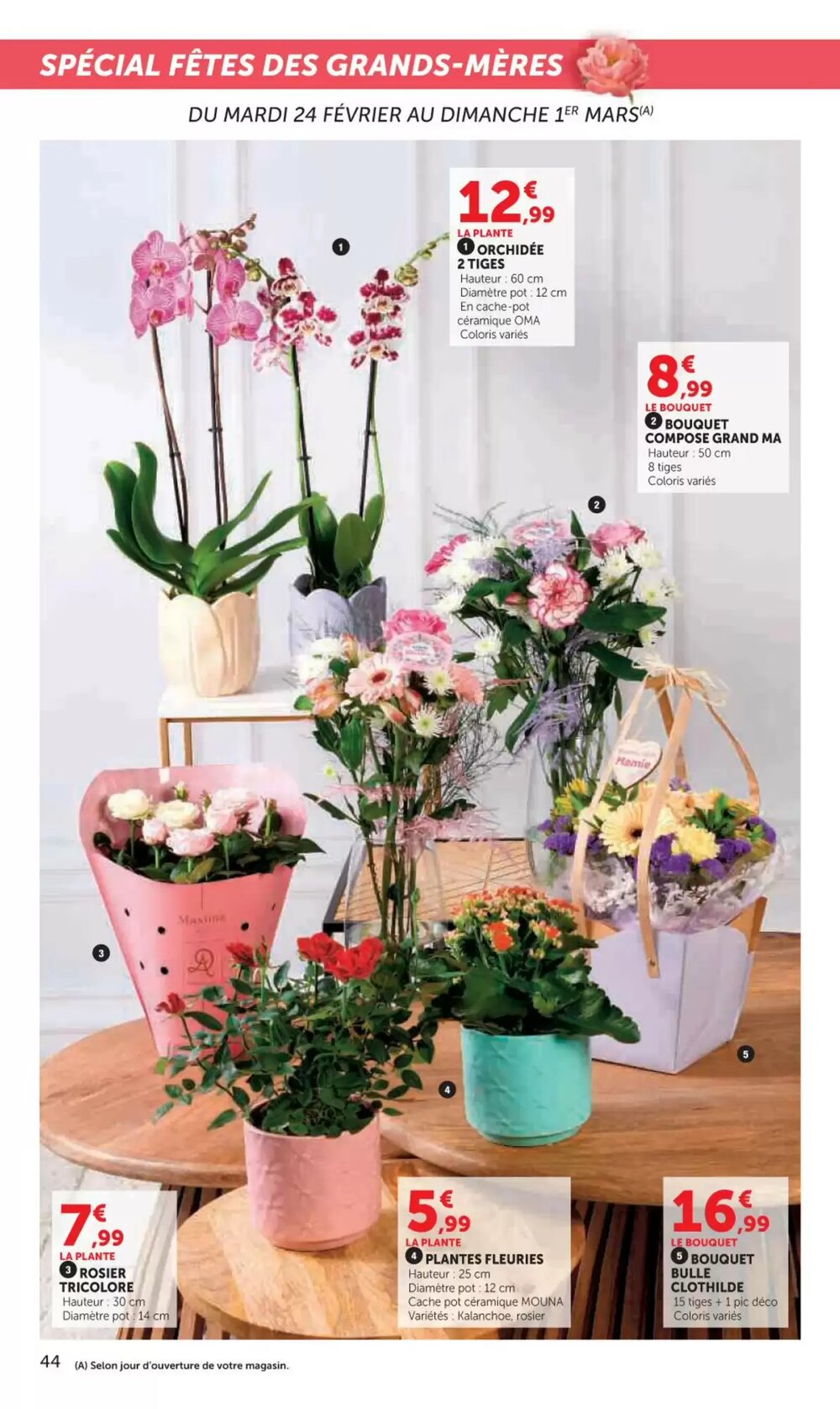 Prospectus promotionnel Super U valable à partir du 24/02/2026 - Page 44.