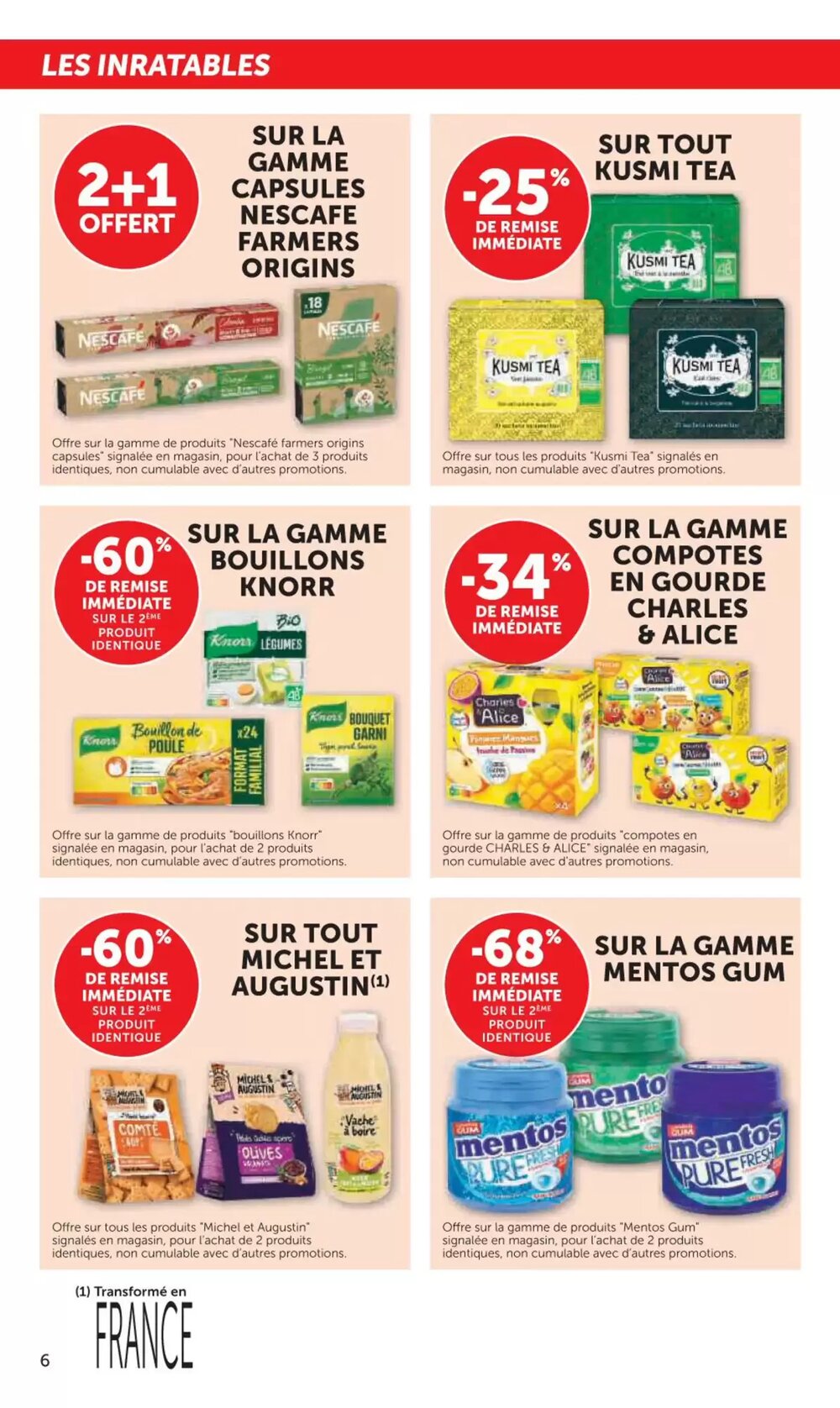 Prospectus promotionnel Super U valable à partir du 24/02/2026 - Page 6.