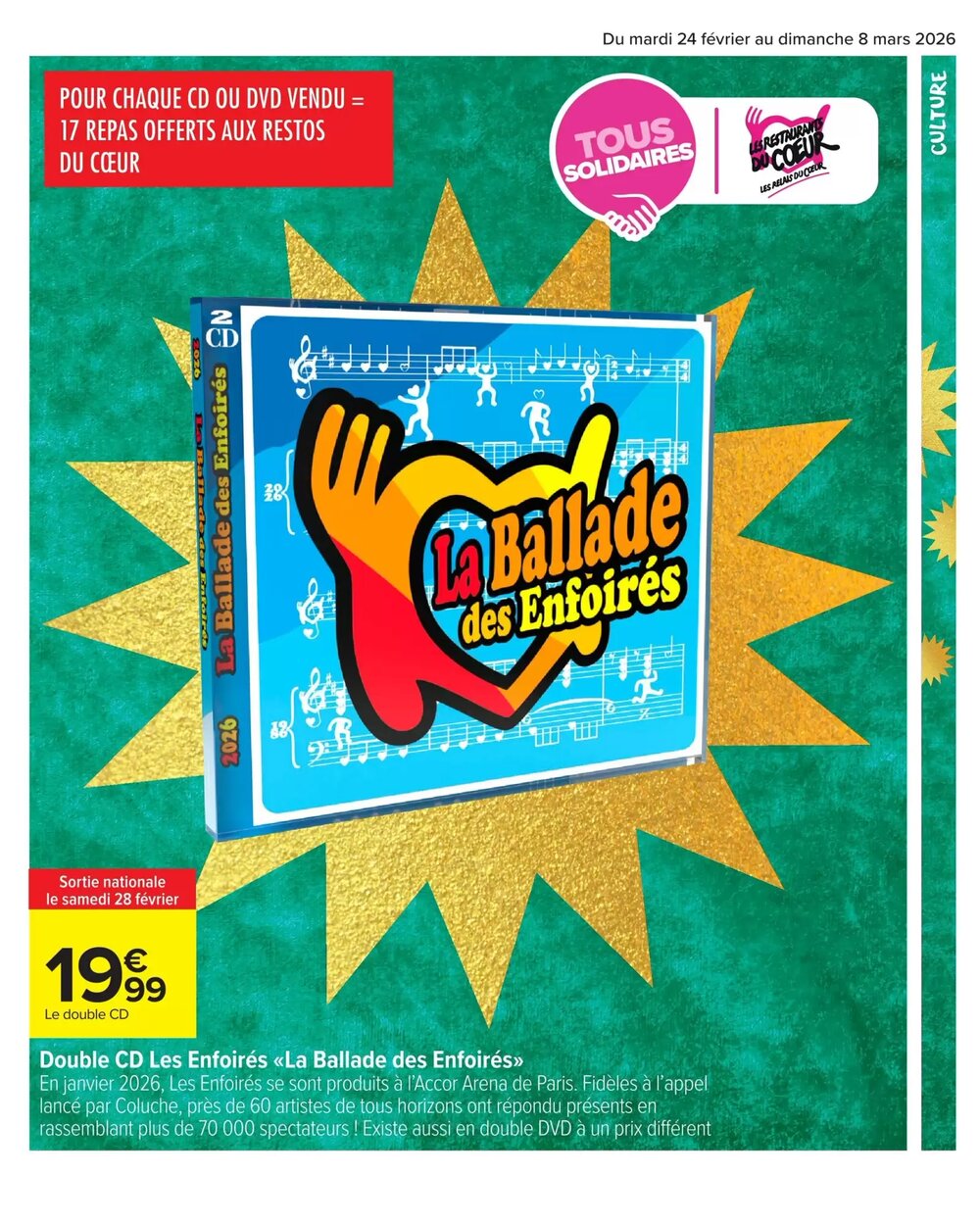 Prospectus promotionnel Carrefour Market valable à partir du 24/02/2026 - Page 13.