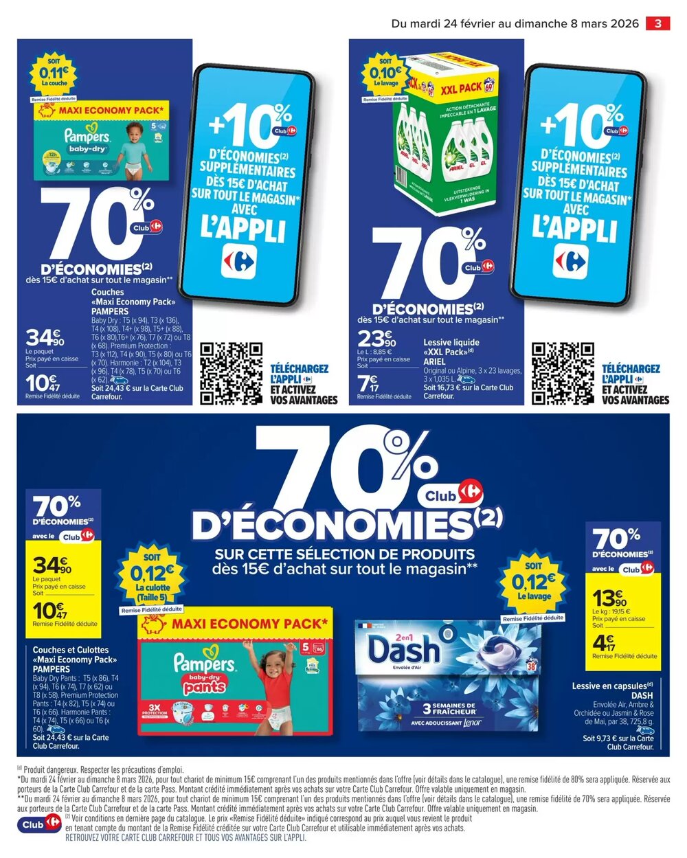 Prospectus promotionnel Carrefour Market valable à partir du 24/02/2026 - Page 4.