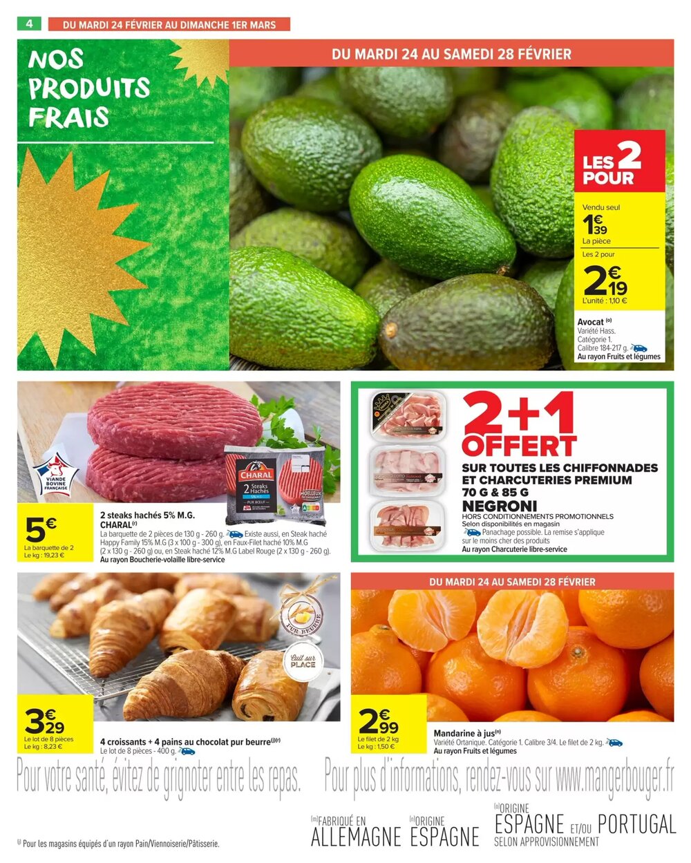 Prospectus promotionnel Carrefour Market valable à partir du 24/02/2026 - Page 5.