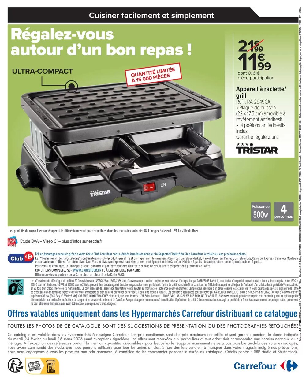 Prospectus promotionnel Carrefour valable à partir du 24/02/2026 - Page 16.