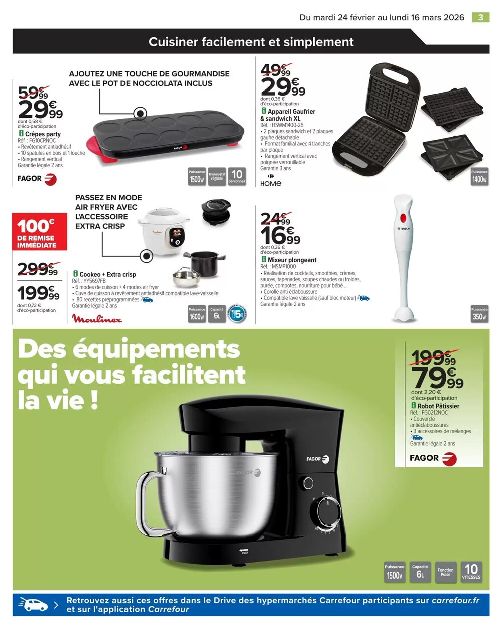 Prospectus promotionnel Carrefour valable à partir du 24/02/2026 - Page 3.