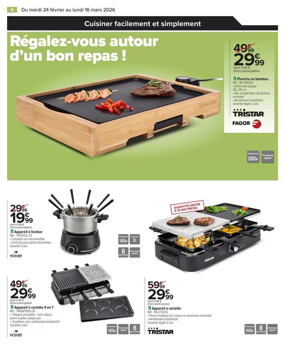 Prospectus promotionnel Carrefour valable à partir du 24/02/2026 - Page 4.