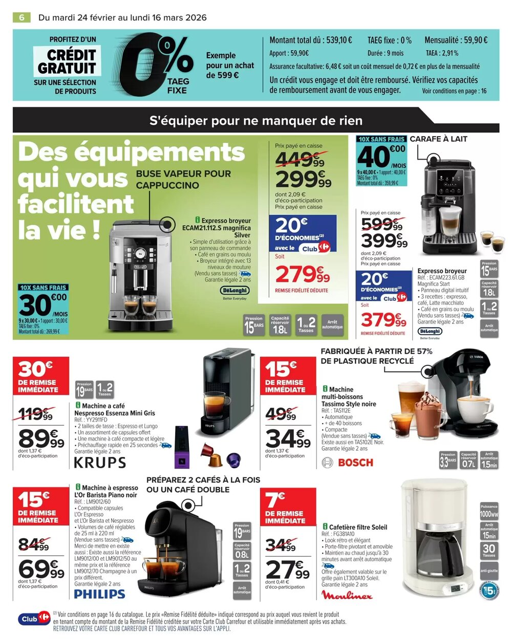 Prospectus promotionnel Carrefour valable à partir du 24/02/2026 - Page 6.