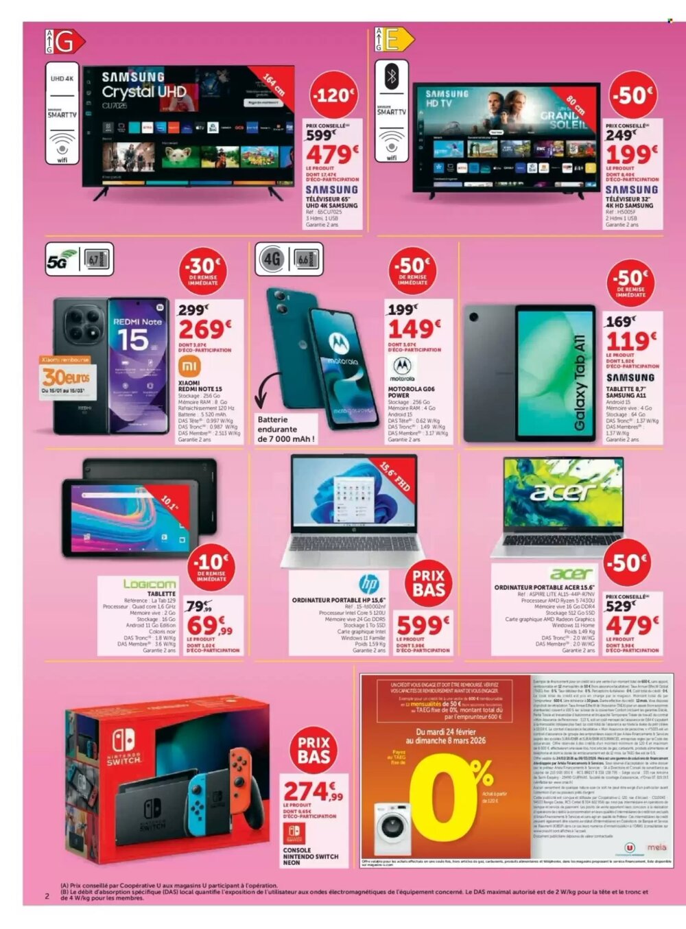 Prospectus promotionnel Super U valable à partir du 24/02/2026 - Page 2.