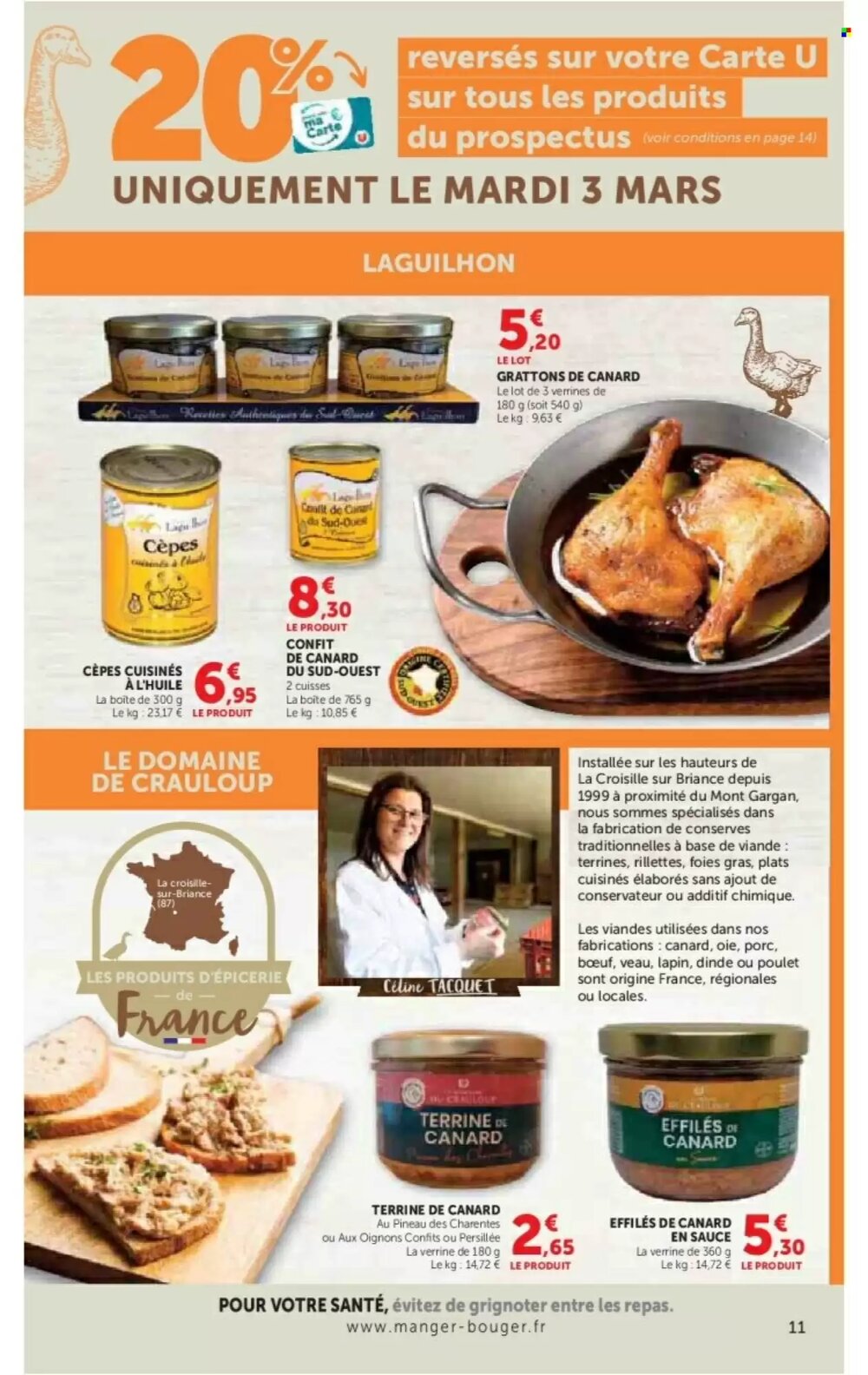 Prospectus promotionnel Hyper U valable à partir du 24/02/2026 - Page 11.