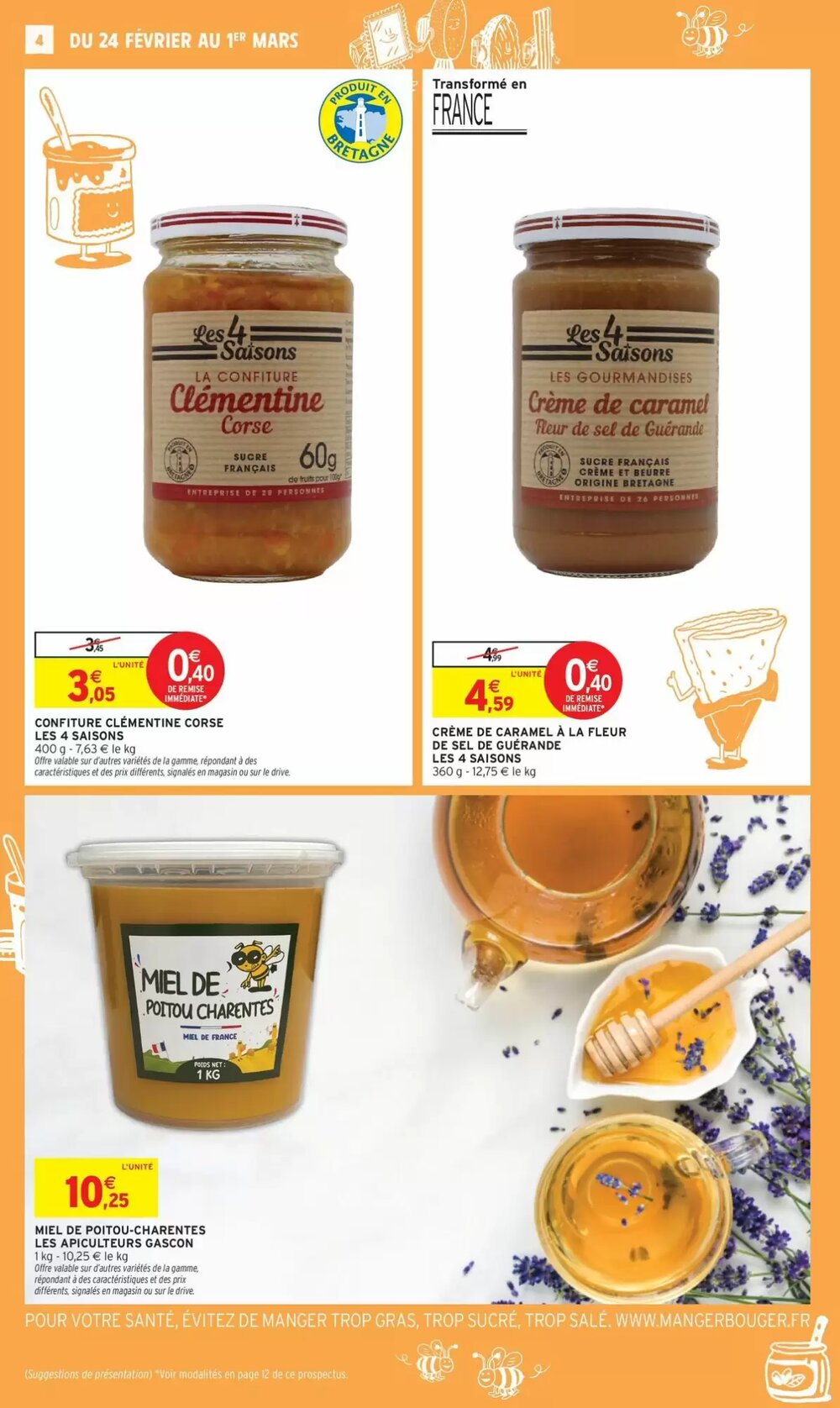 Prospectus promotionnel Intermarché valable à partir du 24/02/2026 - Page 4.