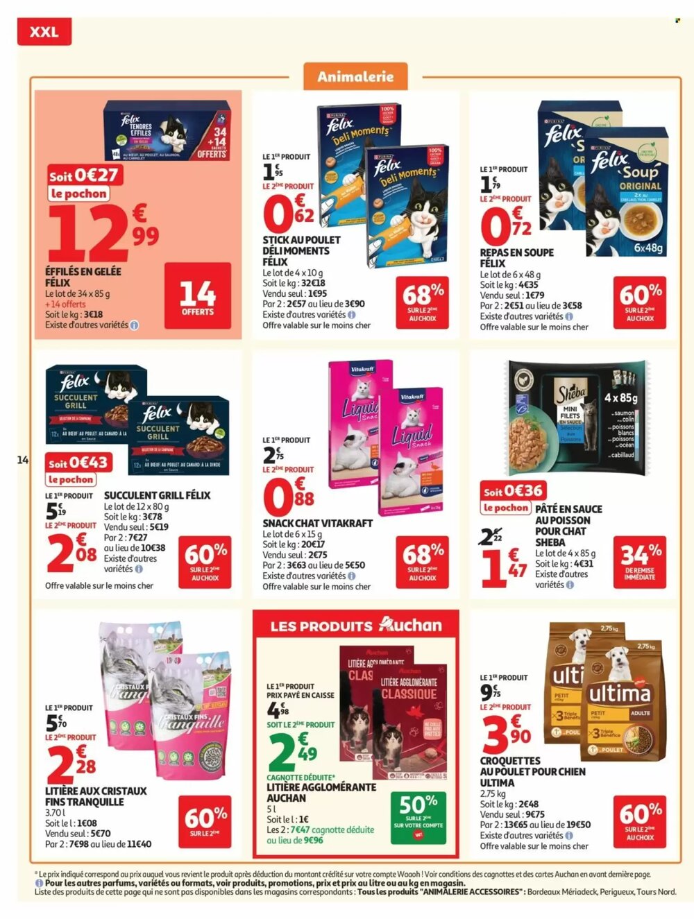 Prospectus promotionnel Auchan valable à partir du 24/02/2026 - Page 14.