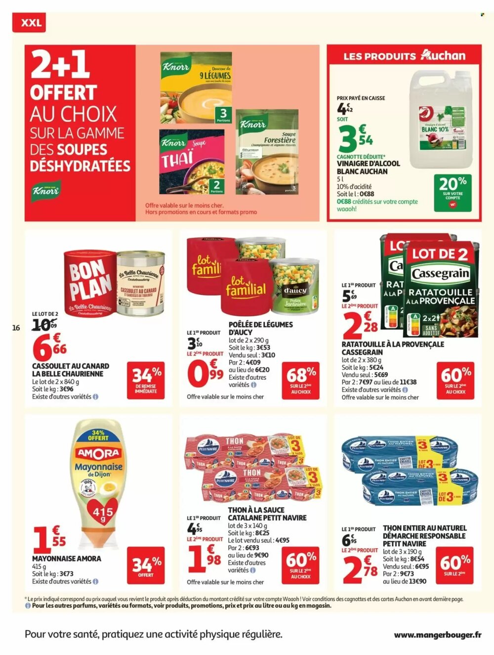 Prospectus promotionnel Auchan valable à partir du 24/02/2026 - Page 16.