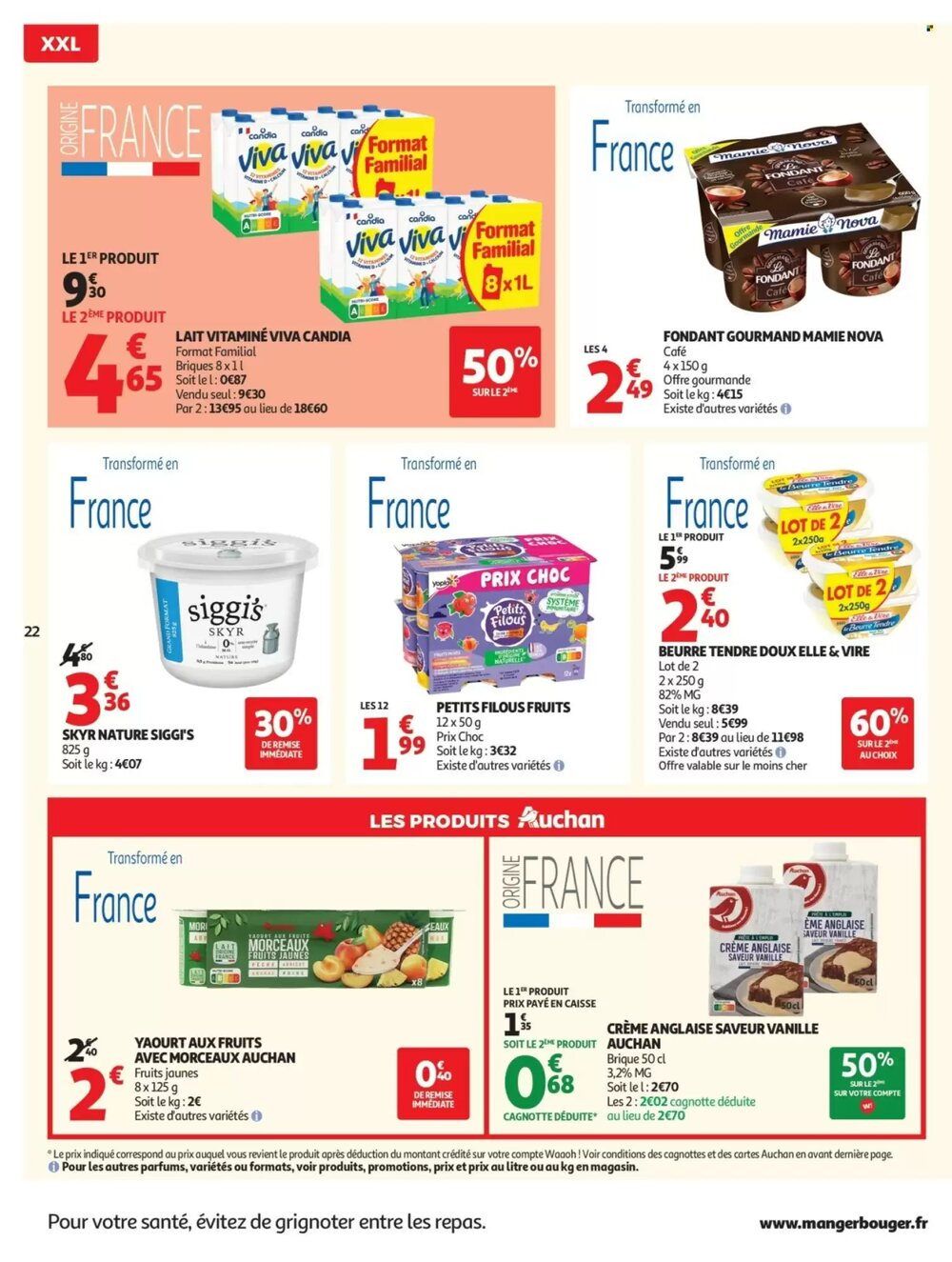 Prospectus promotionnel Auchan valable à partir du 24/02/2026 - Page 22.