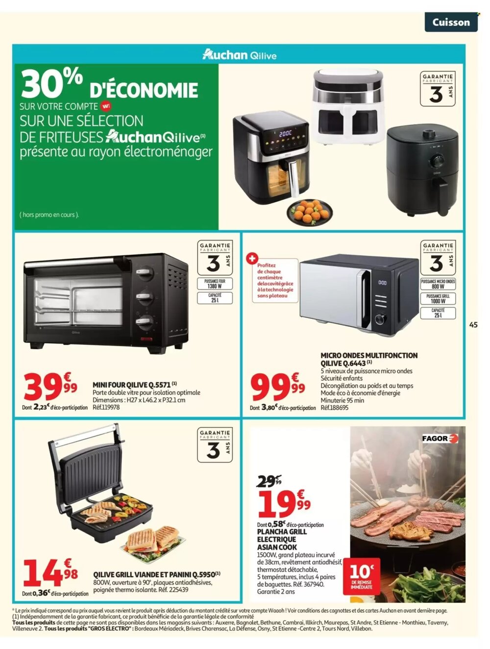 Prospectus promotionnel Auchan valable à partir du 24/02/2026 - Page 45.