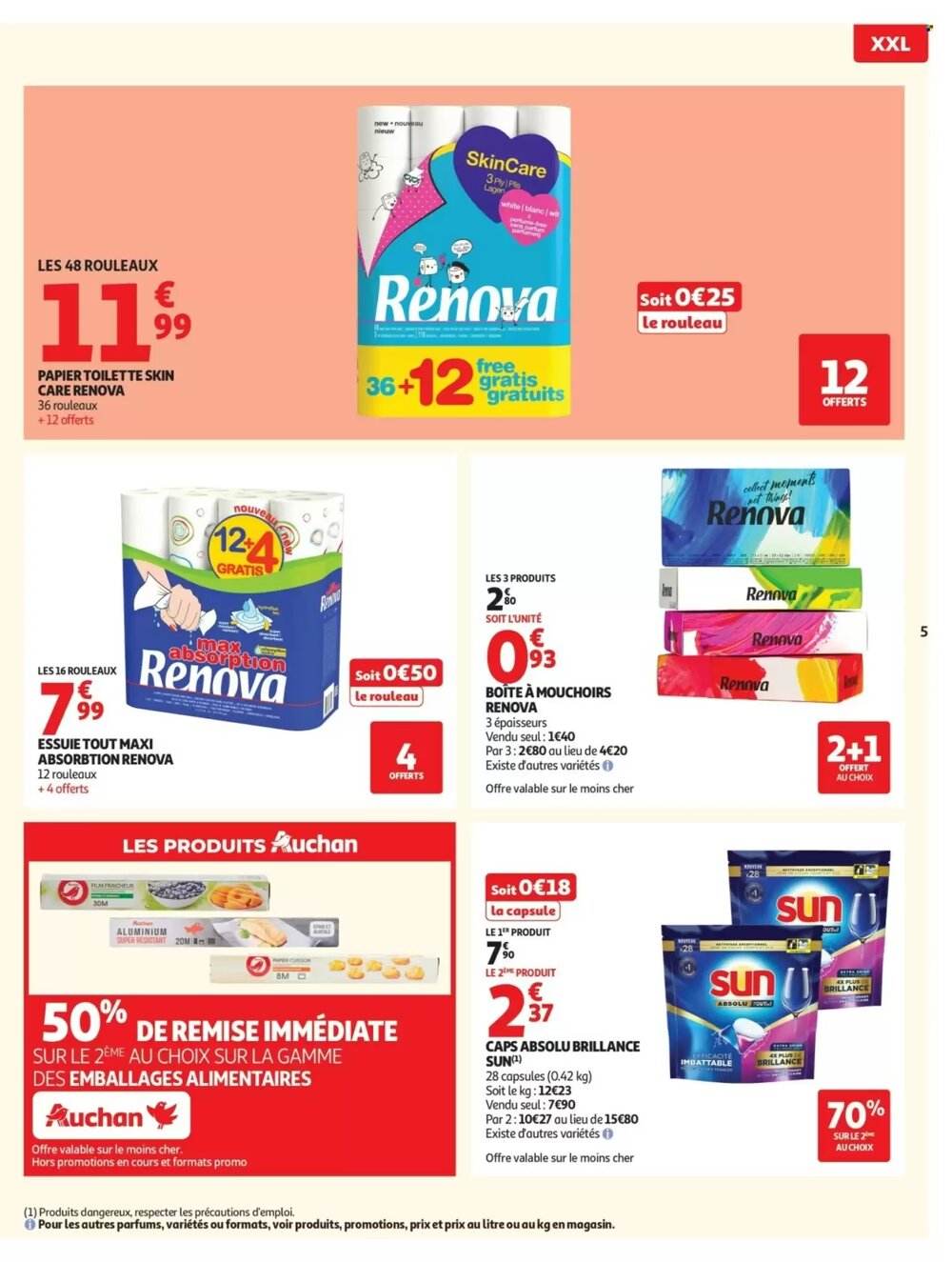 Prospectus promotionnel Auchan valable à partir du 24/02/2026 - Page 5.