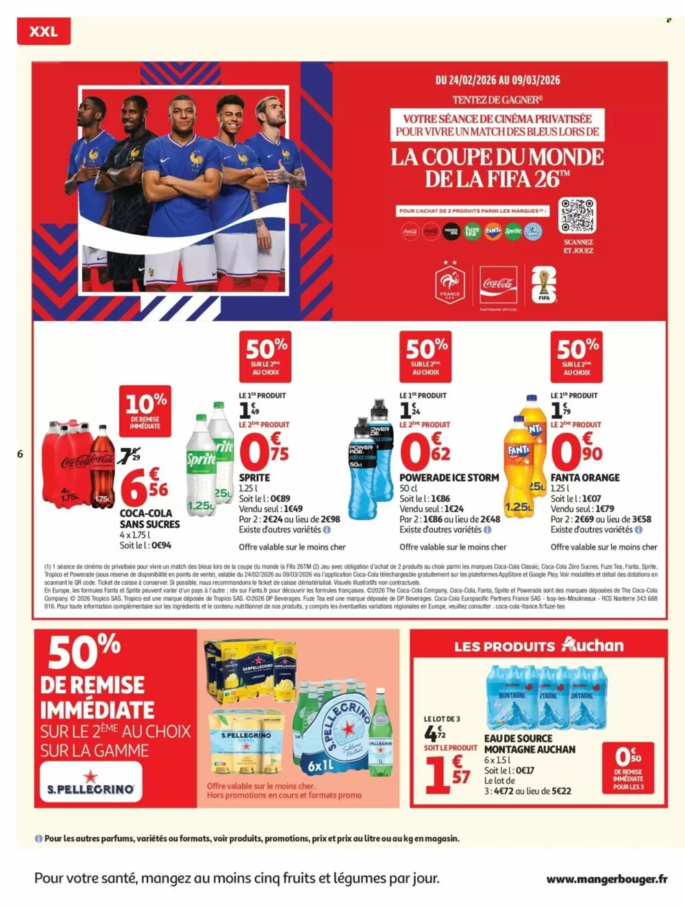 Prospectus promotionnel Auchan valable à partir du 24/02/2026 - Page 6.