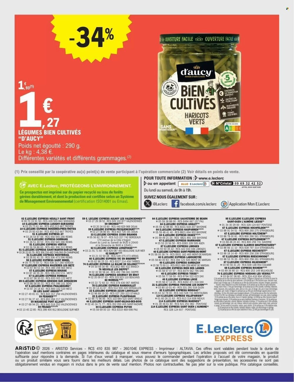Prospectus promotionnel E.Leclerc Express valable à partir du 24/02/2026 - Page 12.