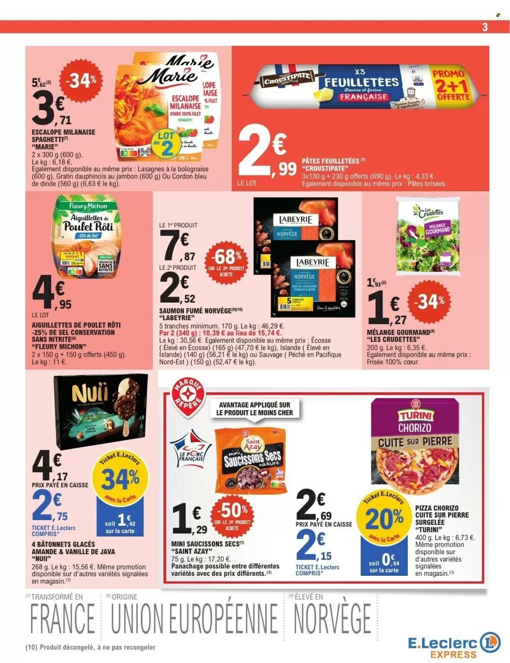 Prospectus promotionnel E.Leclerc Express valable à partir du 24/02/2026 - Page 3.