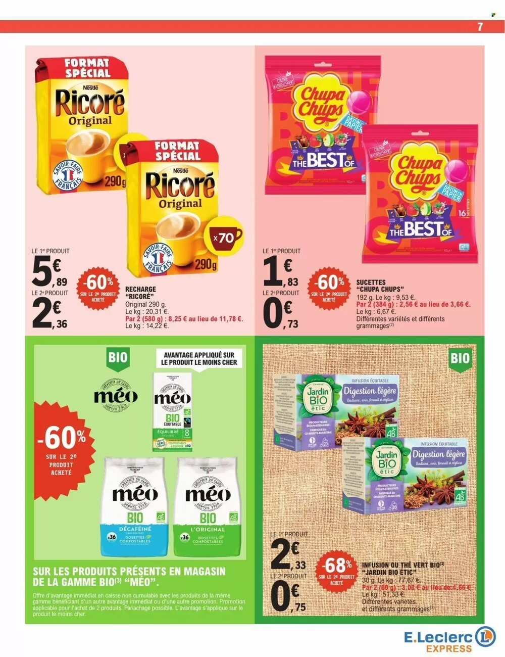 Prospectus promotionnel E.Leclerc Express valable à partir du 24/02/2026 - Page 7.