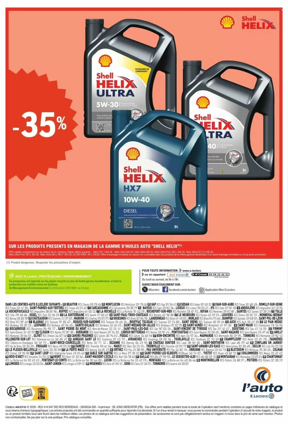 Prospectus promotionnel E.Leclerc L'Auto valable à partir du 24/02/2026 - Page 8.