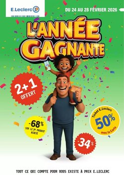 Prospectus promotionnel E.Leclerc valable à partir du 24/02/2026