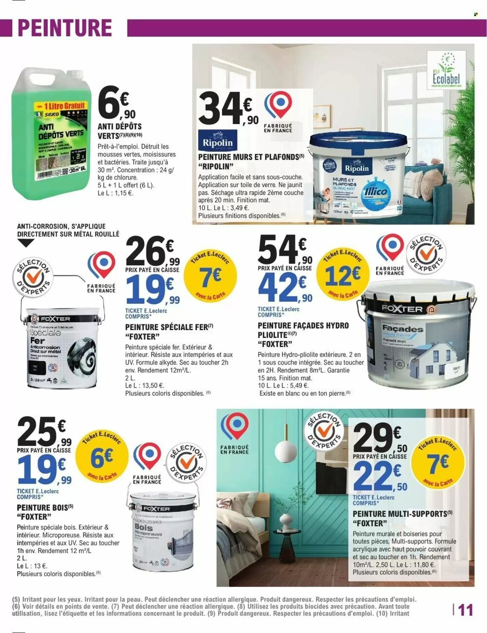 Prospectus promotionnel E.Leclerc Brico valable à partir du 24/02/2026 - Page 11.