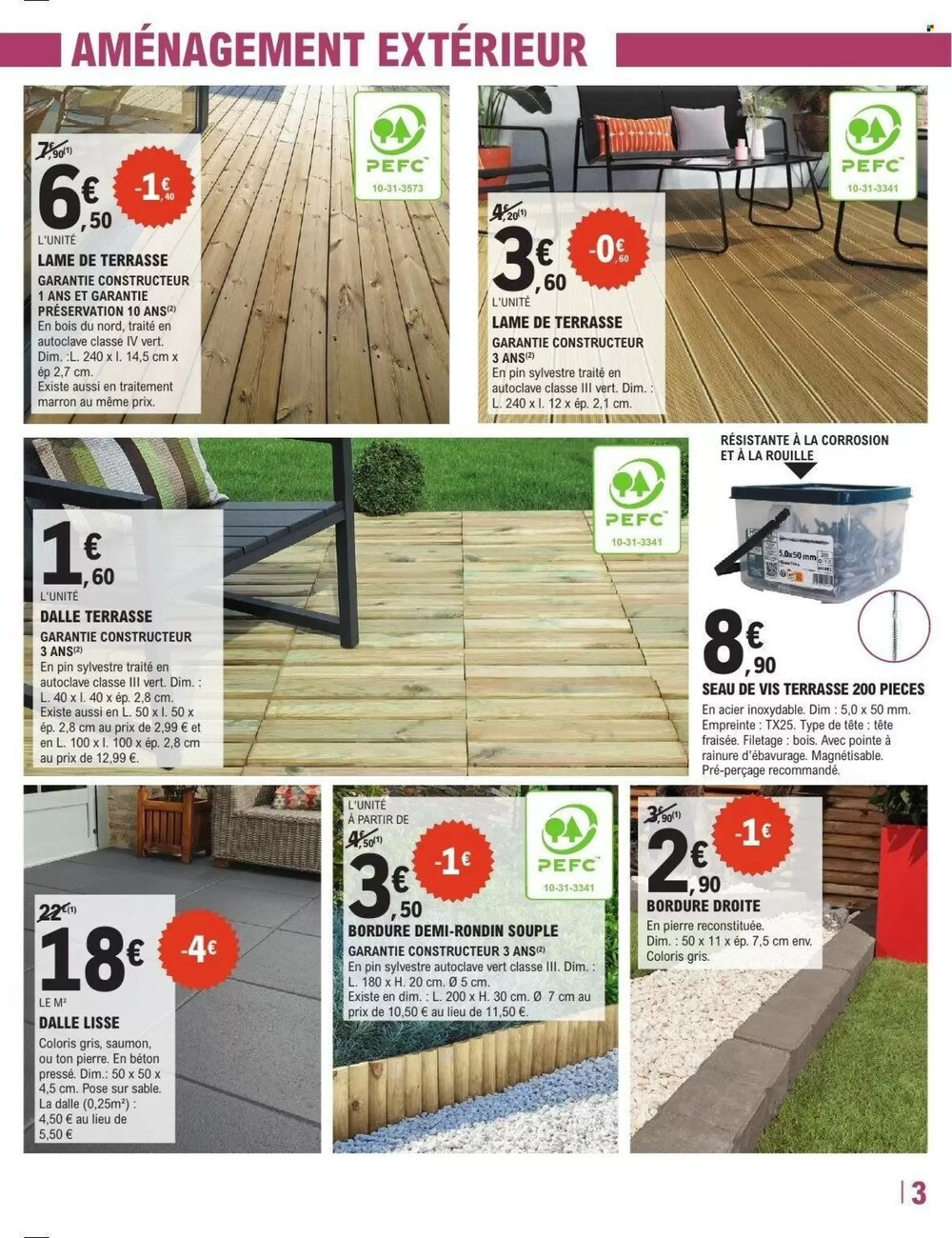 Prospectus promotionnel E.Leclerc Brico valable à partir du 24/02/2026 - Page 3.