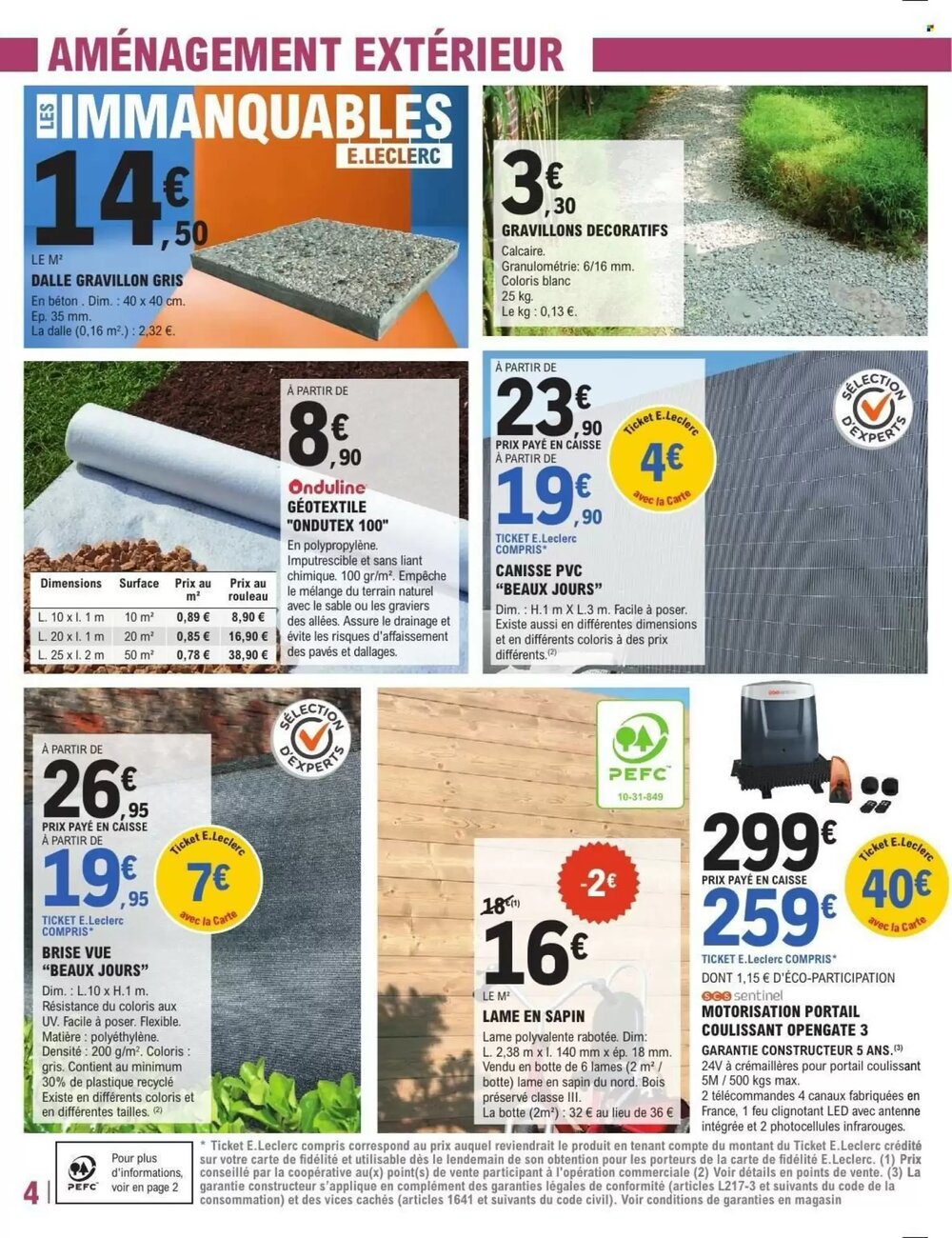 Prospectus promotionnel E.Leclerc Brico valable à partir du 24/02/2026 - Page 4.