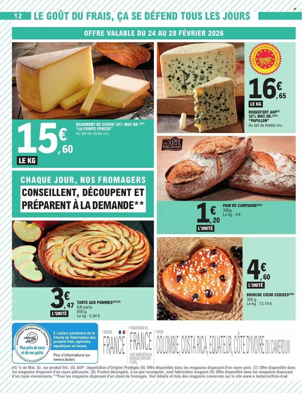 Prospectus promotionnel E.Leclerc valable à partir du 24/02/2026 - Page 12.
