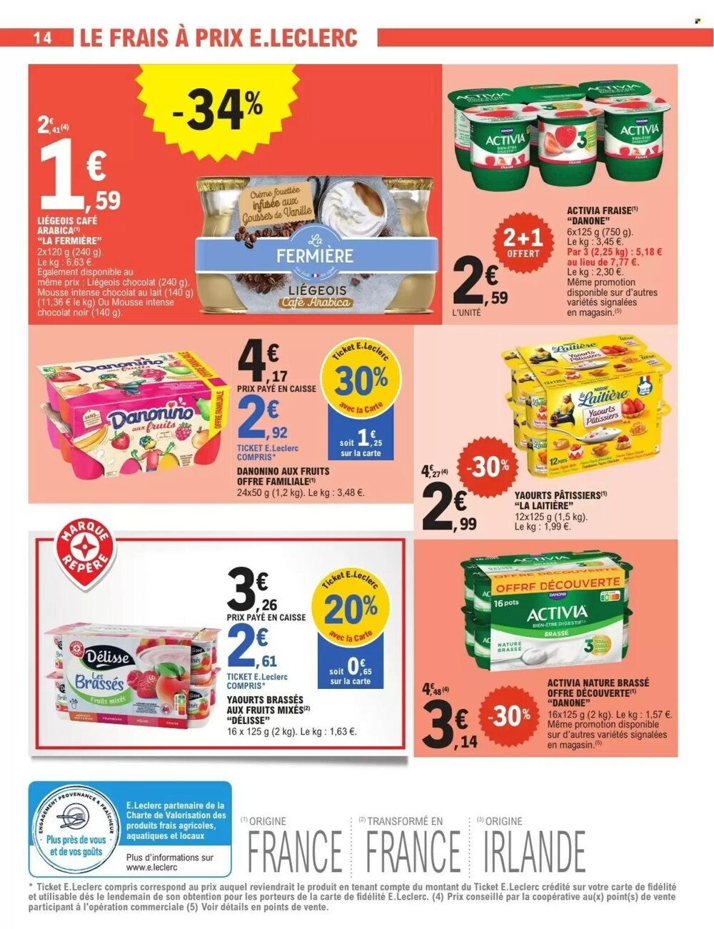 Prospectus promotionnel E.Leclerc valable à partir du 24/02/2026 - Page 14.