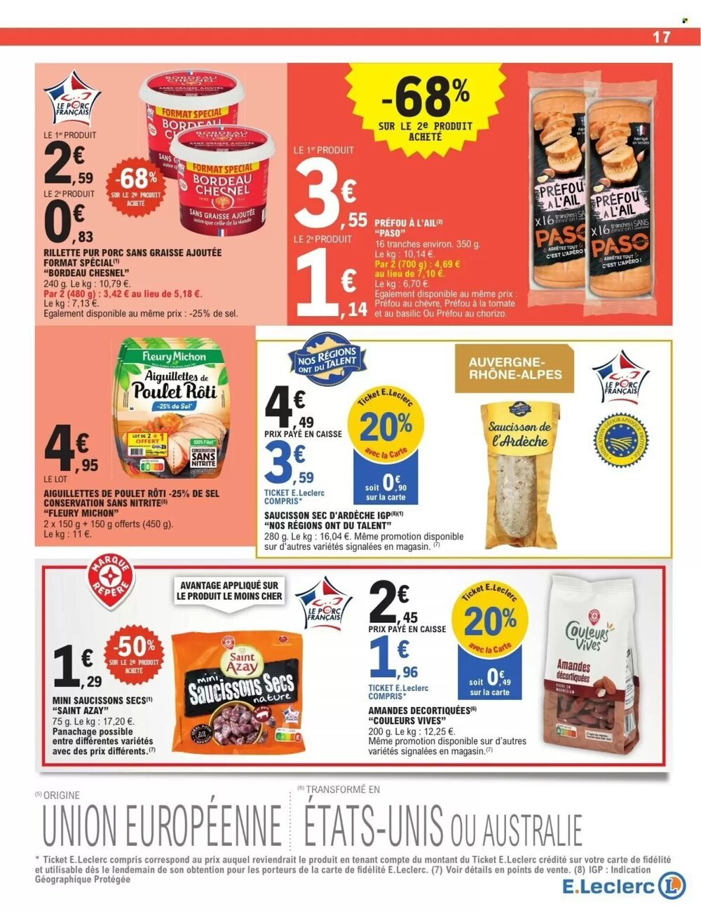 Prospectus promotionnel E.Leclerc valable à partir du 24/02/2026 - Page 17.