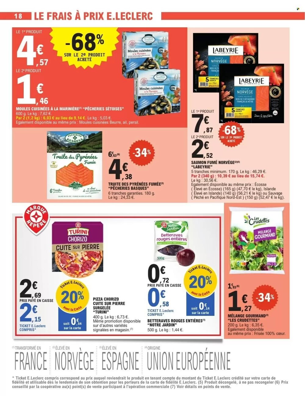 Prospectus promotionnel E.Leclerc valable à partir du 24/02/2026 - Page 18.