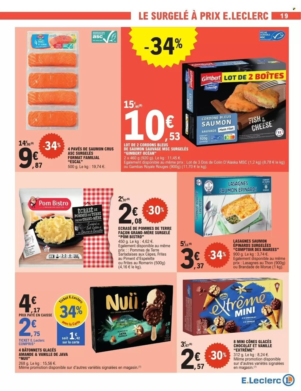 Prospectus promotionnel E.Leclerc valable à partir du 24/02/2026 - Page 19.