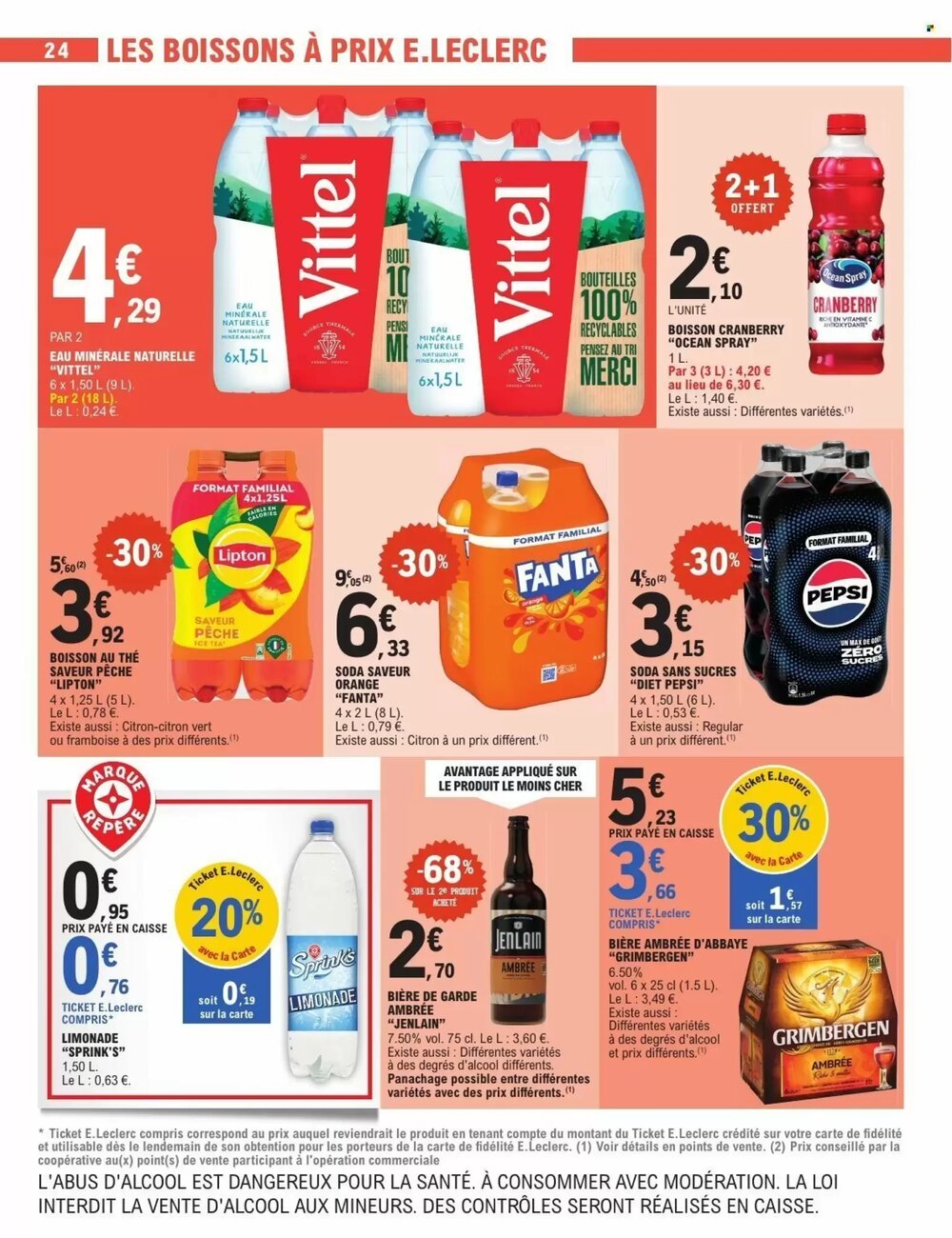 Prospectus promotionnel E.Leclerc valable à partir du 24/02/2026 - Page 24.