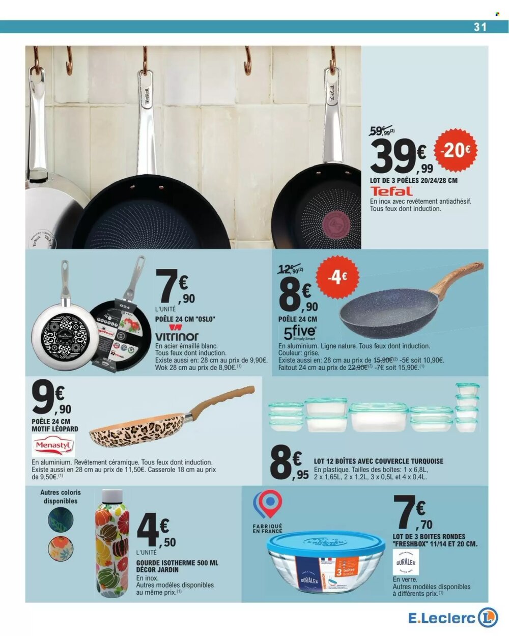 Prospectus promotionnel E.Leclerc valable à partir du 24/02/2026 - Page 31.