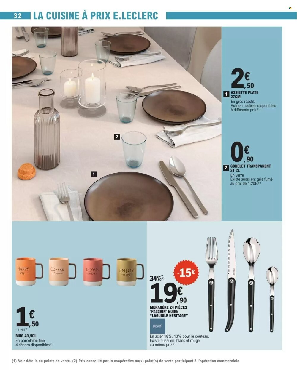 Prospectus promotionnel E.Leclerc valable à partir du 24/02/2026 - Page 32.