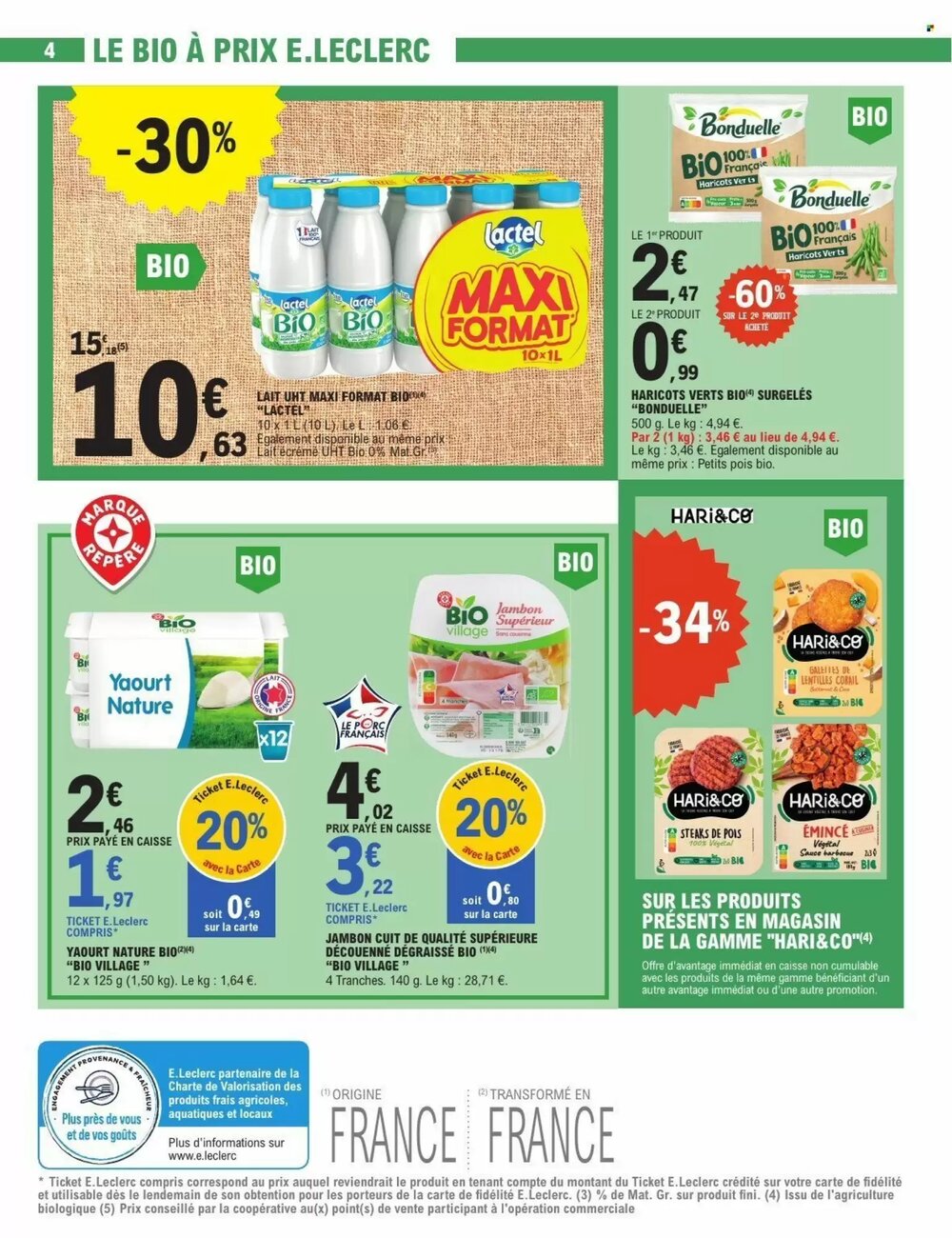 Prospectus promotionnel E.Leclerc valable à partir du 24/02/2026 - Page 4.